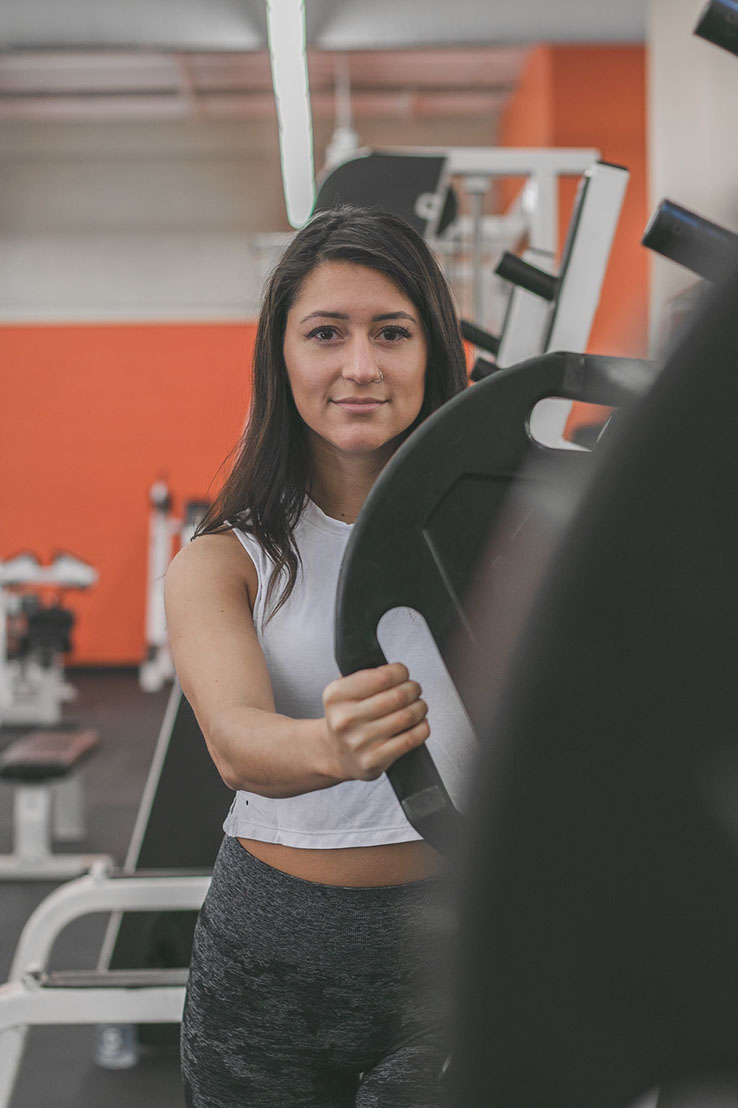 This is a black and white portrait by © Lando Media